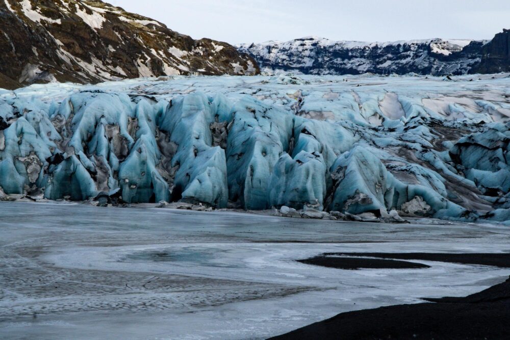 Le glacier Langjökull dans le Cercle d'Or, Islande