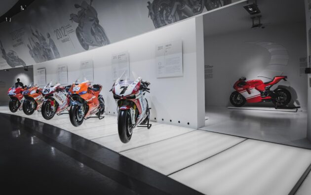 Le musée Ducati à Bologne en Italie