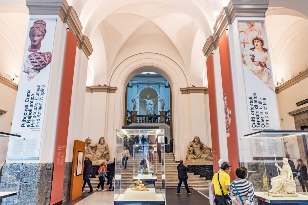 Le musée archéologique national de Naples, Italie