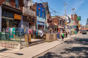 Le quartier de Kensington Market à Toronto