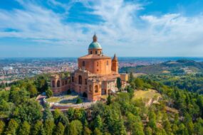 Le sanctuaire de San Luca en Émilie-Romagne, Italie