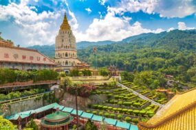Le temple de Kek Lok Si sur l'île de Penang