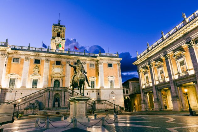 Les Musées du Capitole, Rome, Italie