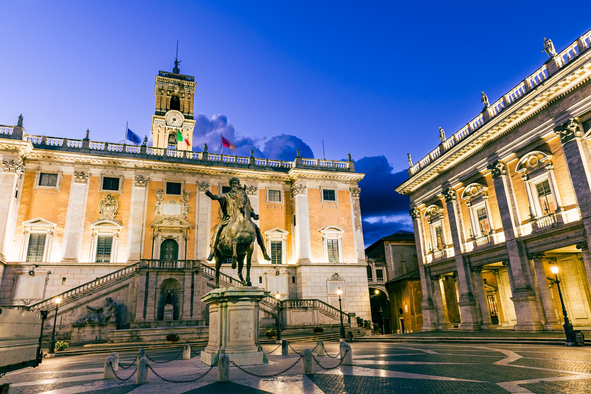 Les Musées du Capitole, Rome, Italie