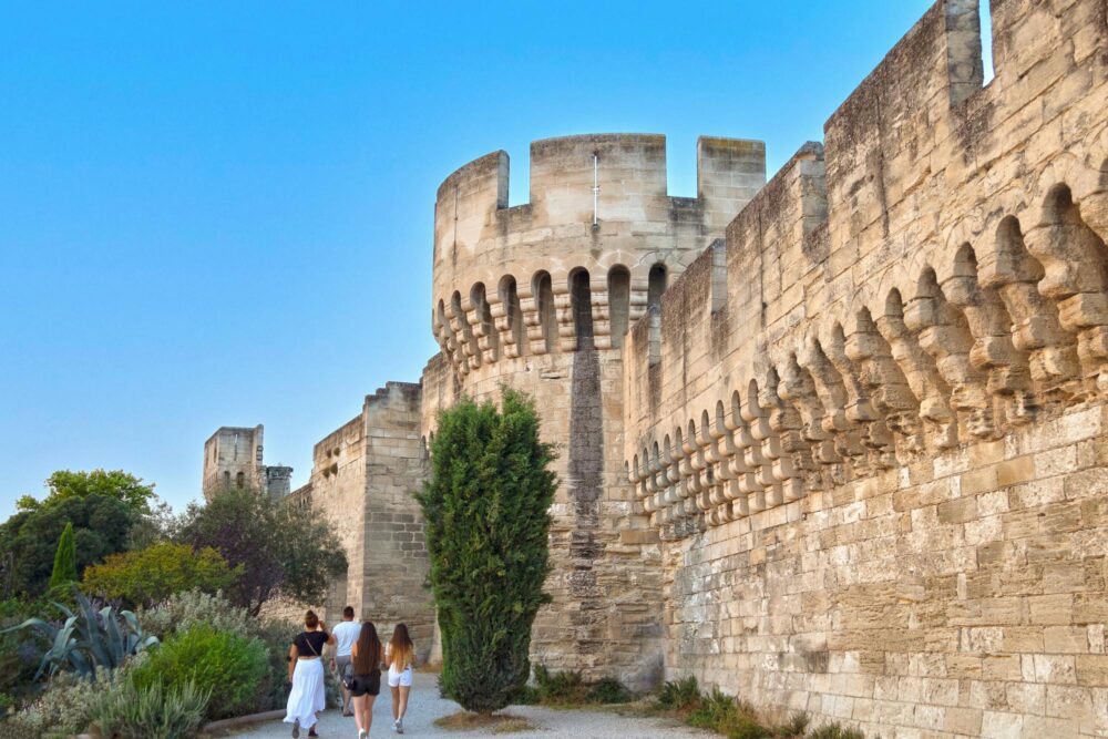 Les remparts d'Avignon
