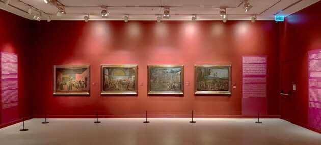 L'intérieur du musée de Pera à Istanbul