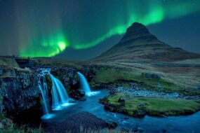 Lumières du nord en Islande