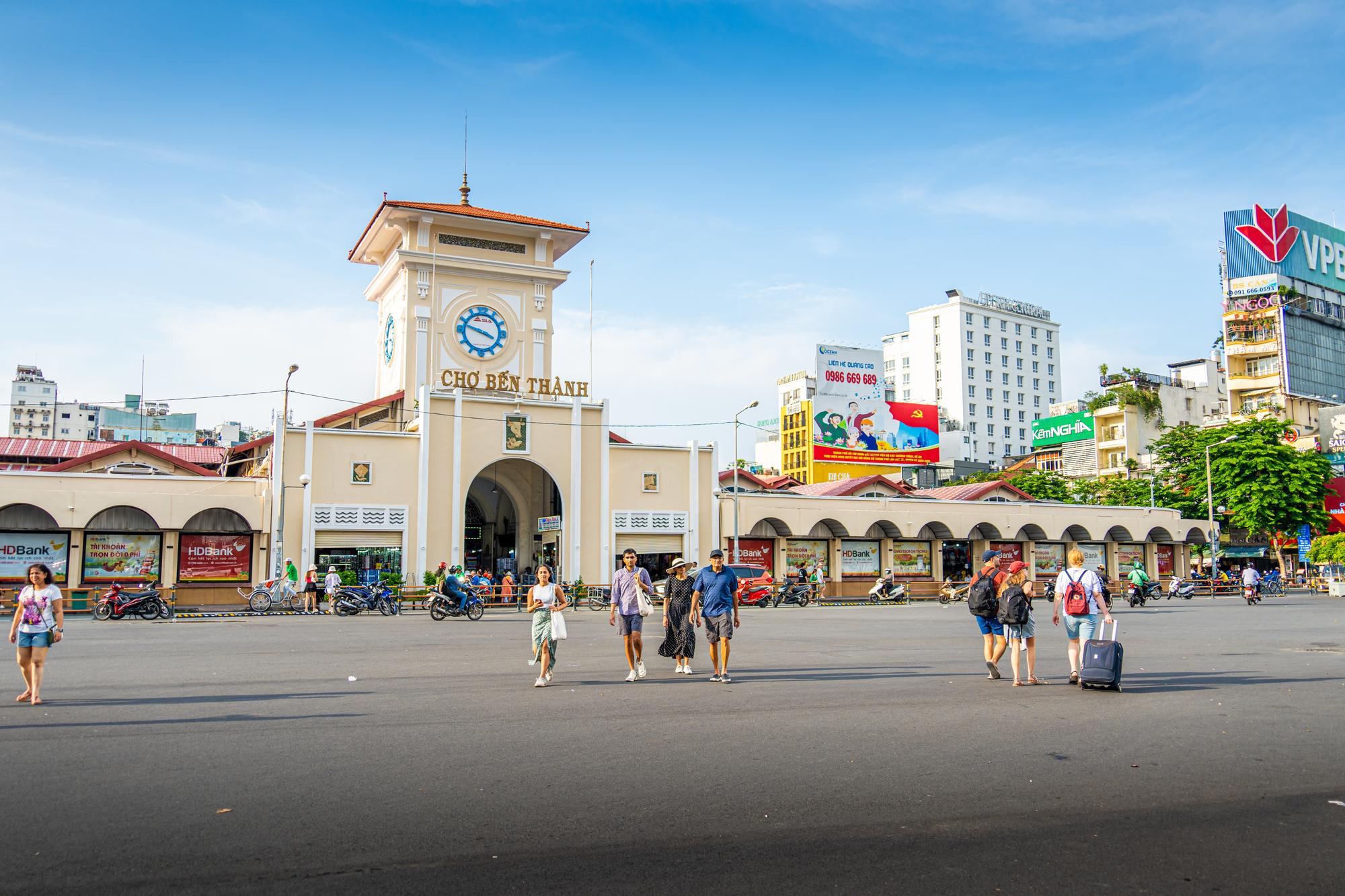 Marché Ben Thanh à Ho Chi Minh