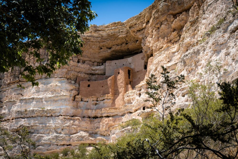 Montezuma Castle National Monument en Arizona, États-Unis