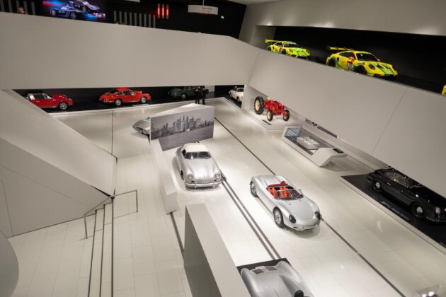 Musée Porsche à Stuttgart, Allemagne