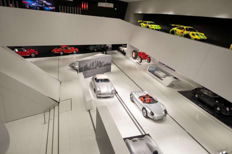 Musée Porsche à Stuttgart, Allemagne