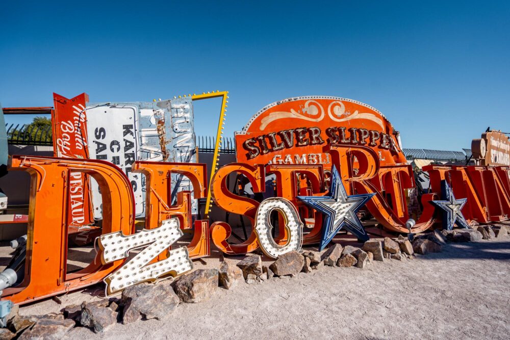 Neon Museum à Las Vegas dans le Nevada, États-Unis
