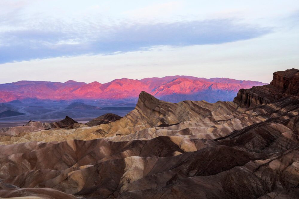 Parc national de la vallée de la Mort dans le Nevada, États-Unis