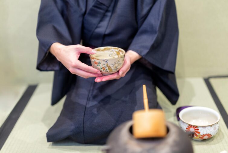 Participer à une cérémonie du thé à Kyoto