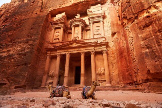 Pétra en Jordanie