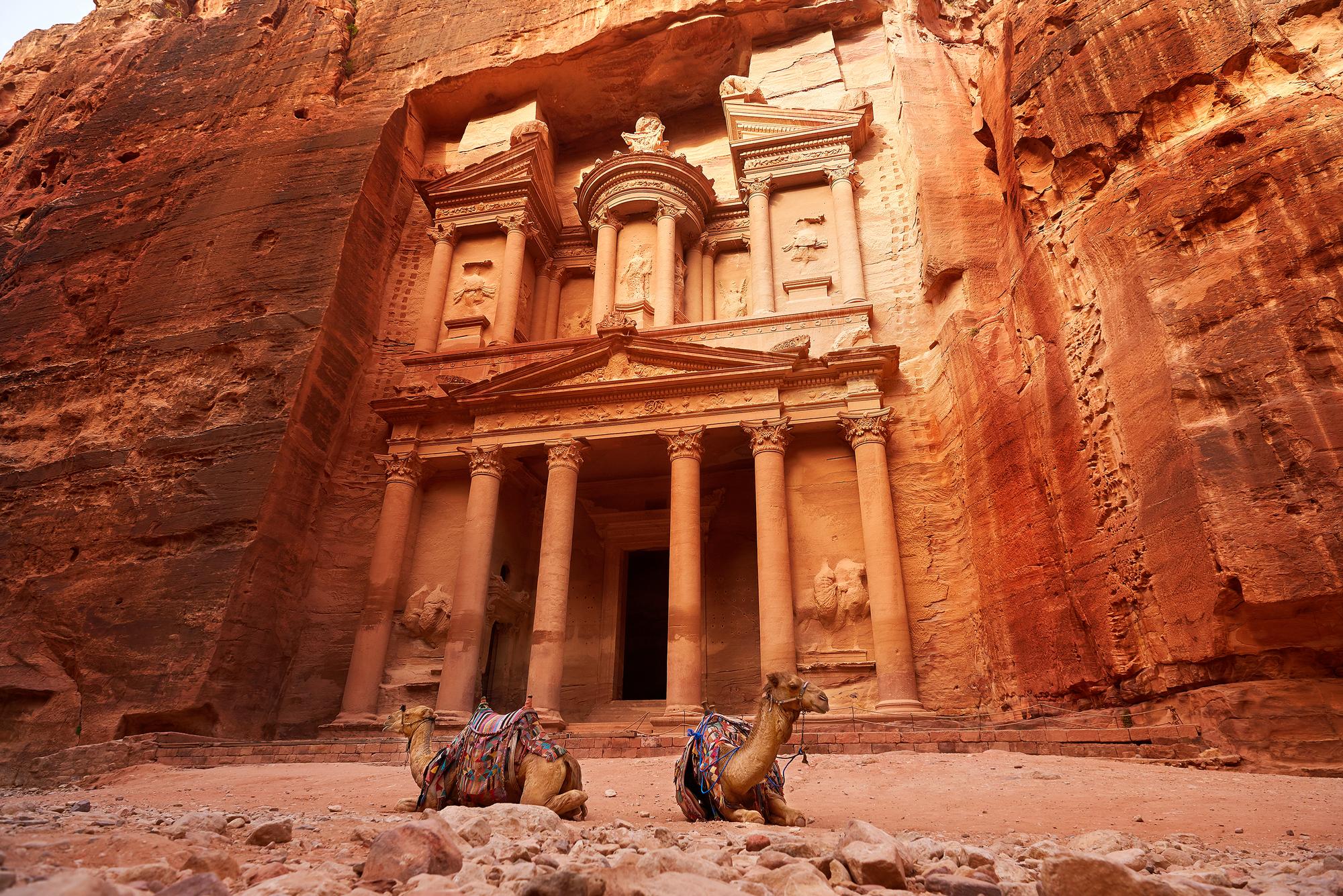 Pétra en Jordanie