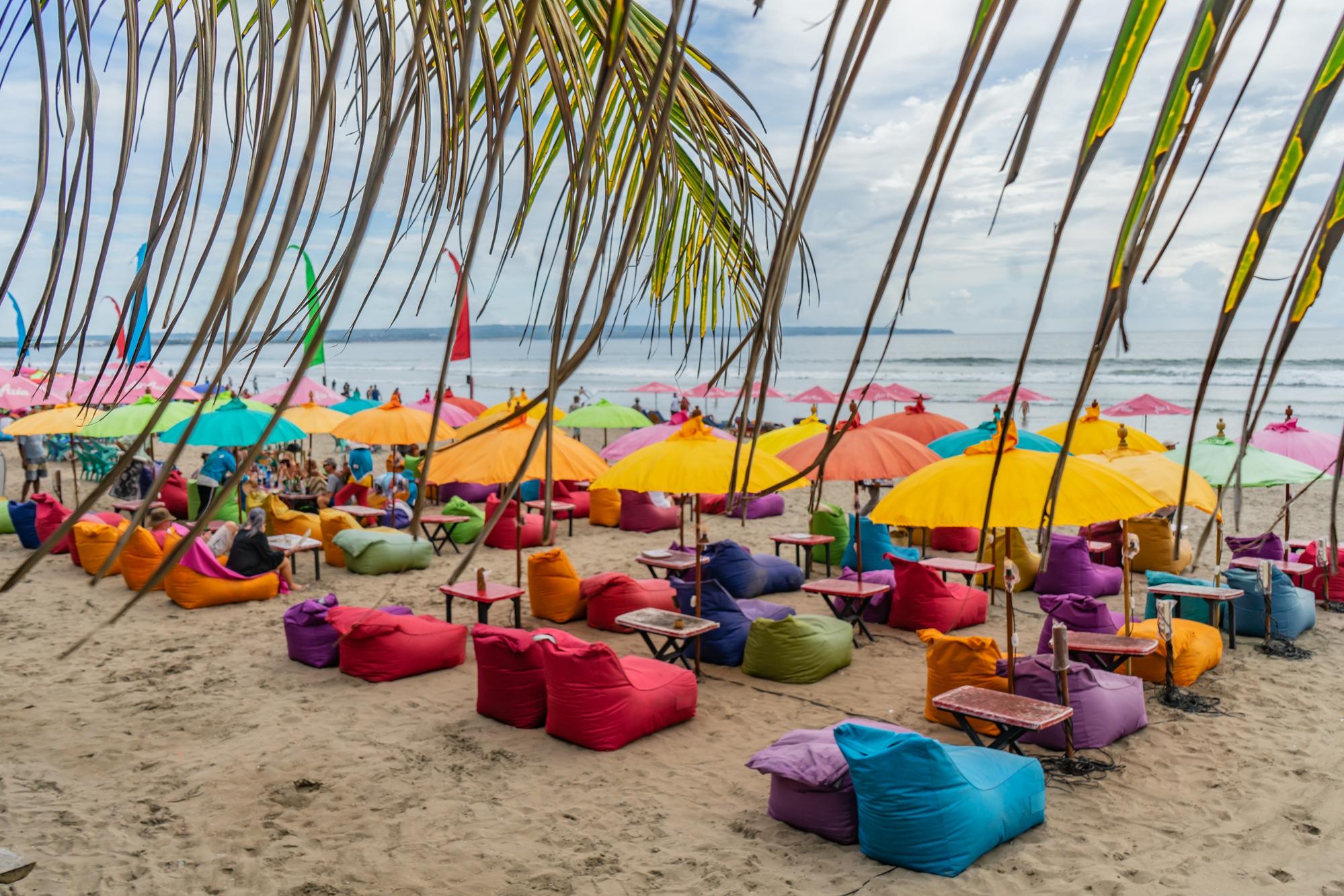 Plage de Seminyak, Bali, indonésie