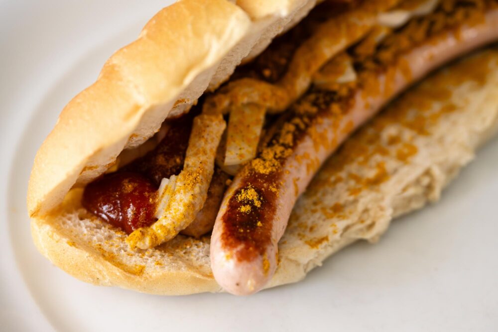 Sandwich autrichien avec saucisse