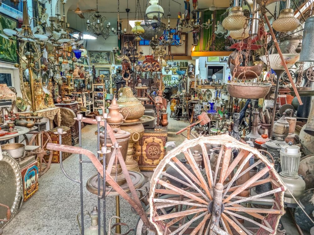 Souk à Hammamet, Tunisie