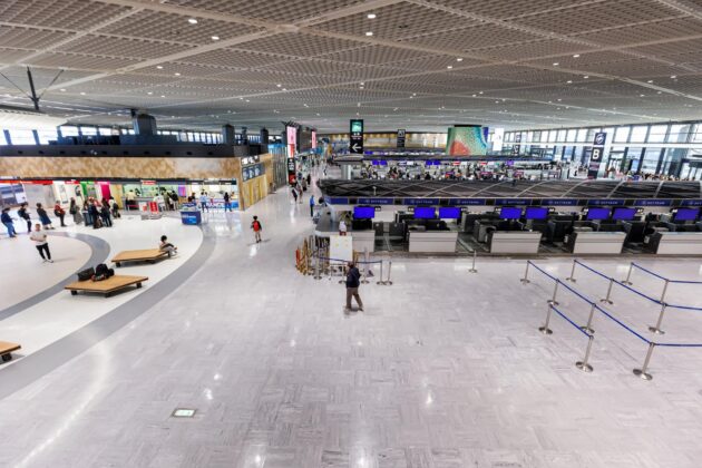 Terminal 1 de l'aéroport de Tokyo Narita (NRT) au Japon