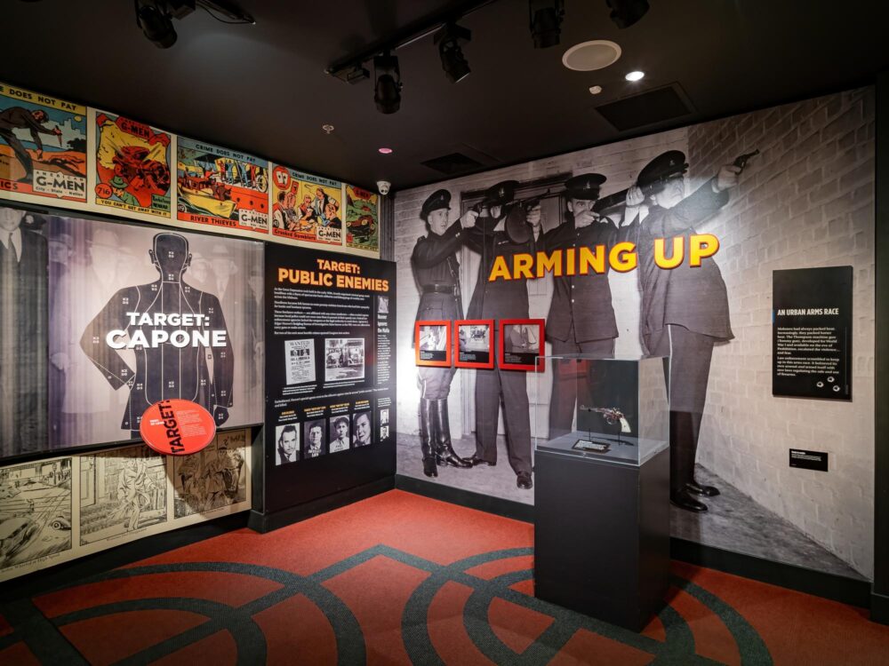 The Mob Museum à Las Vegas dans le Nevada, États-Unis
