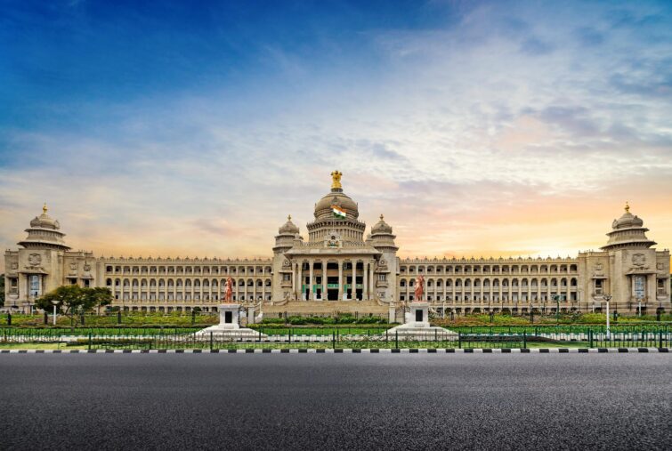 Vidhana Soudha à Bengalore en Inde