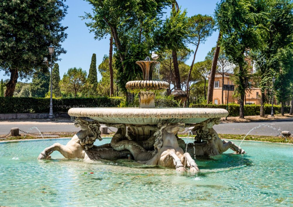 Villa Borghese un jardin paysager et parc public à Rome