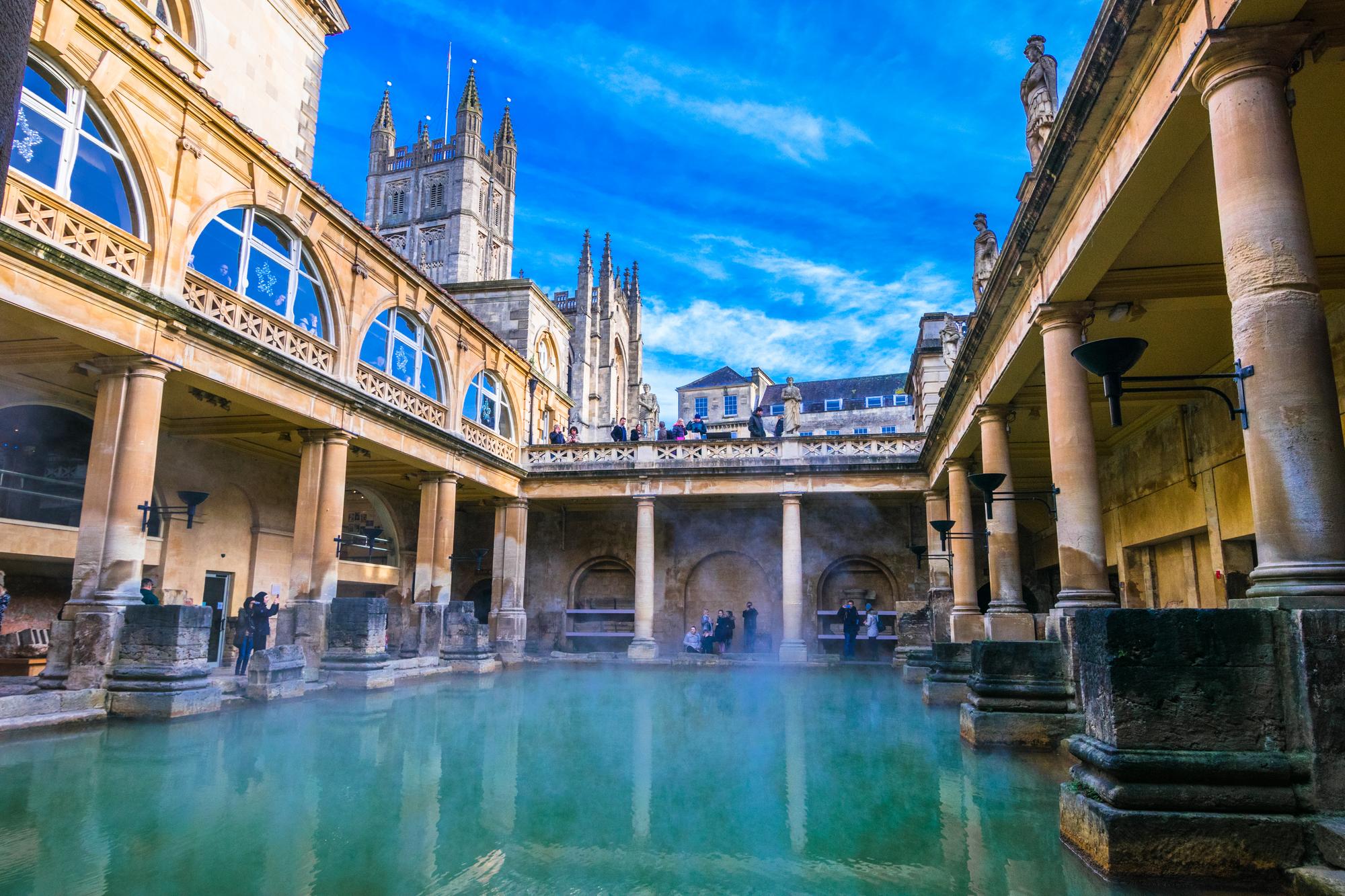 Visiter Bath et ses thermes romains au Royaume-Uni