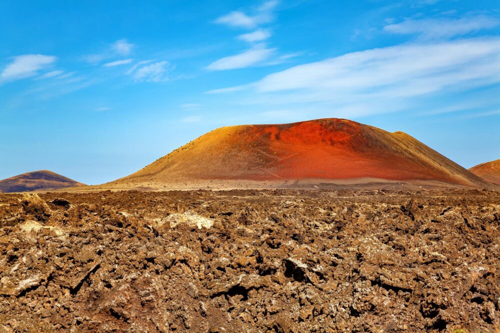 Visiter la Montana Colorada à Lanzarote