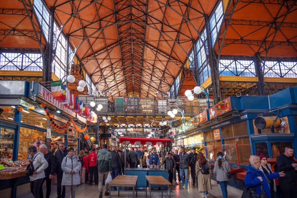 Visiter le marché Nagycsarnok à Budapest