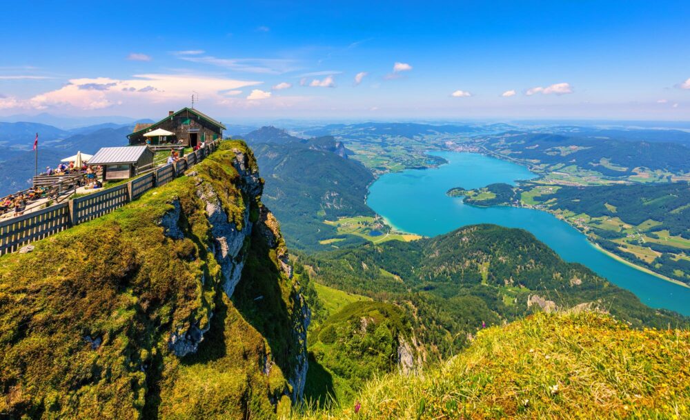 Vue imprenable sur le lac Mondsee