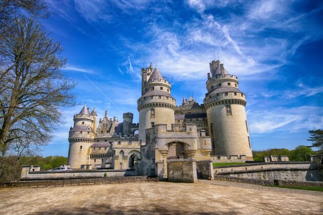 Vue sur le Château de Pierrefonds