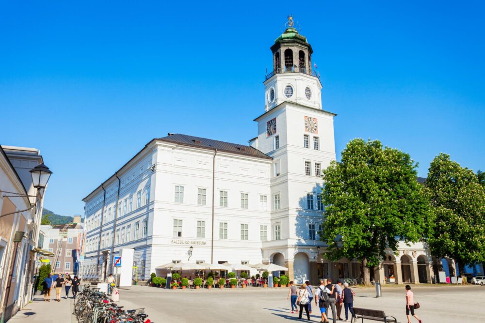 Vue sur le musée de Salzbourg