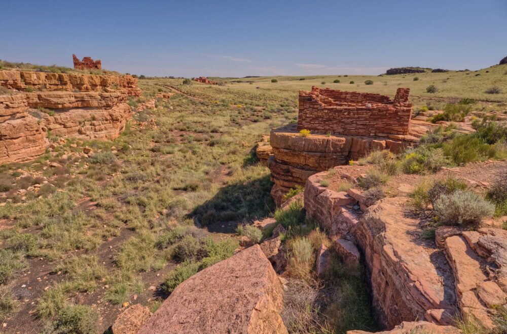 Wupatki National Monument en Arizona, États-Unis