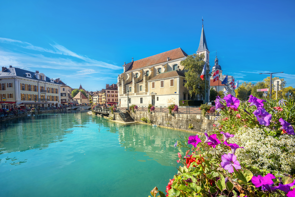 Canal du Thiou, Annecy