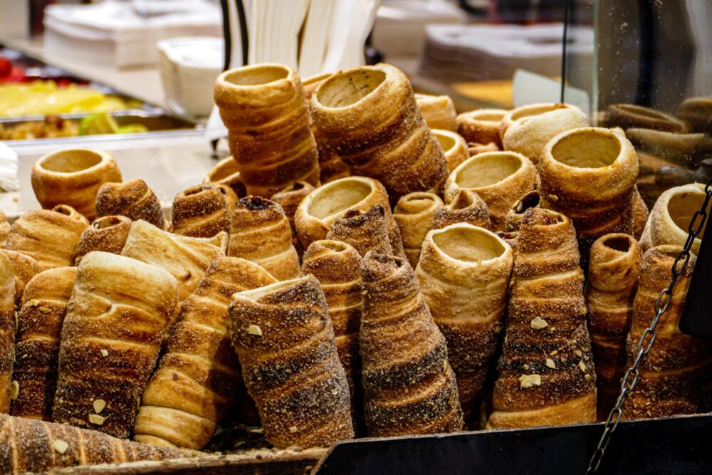 kürtőskalács, nourriture de Budapest