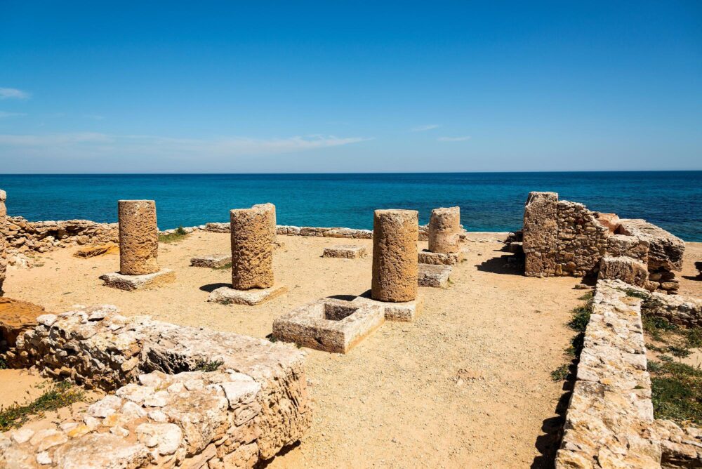 Ancienne cité de Kerkouane, Tunisie