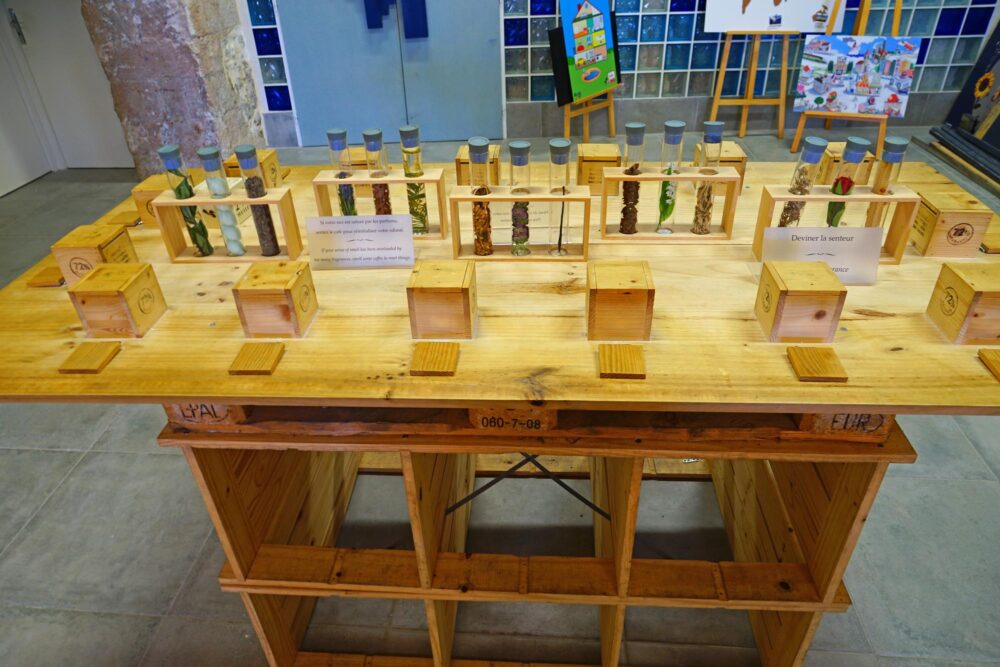 Atelier dans une savonnerie à Marseille