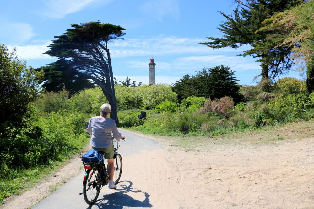 Balade à vélo Phare des Baleines