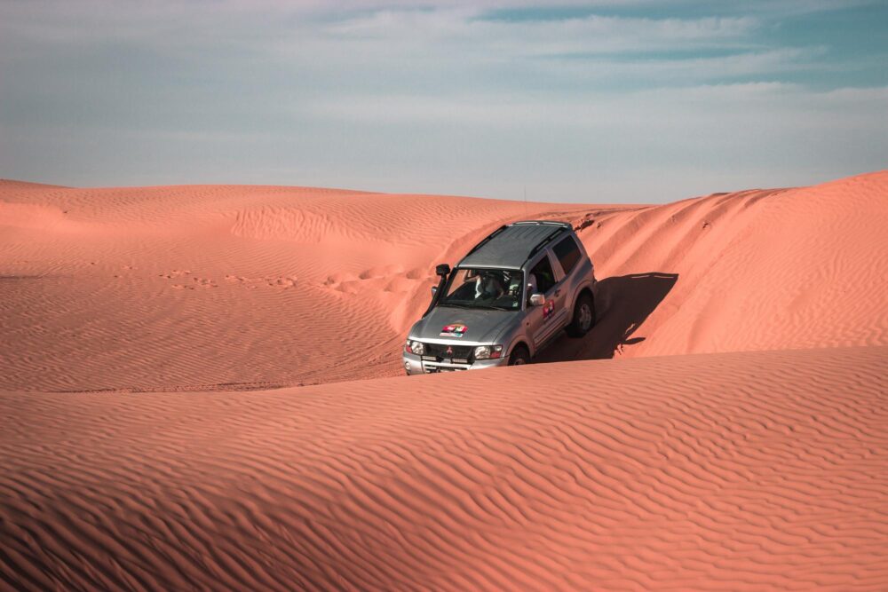 Balade en 4x4 dans le désert, Tunisie