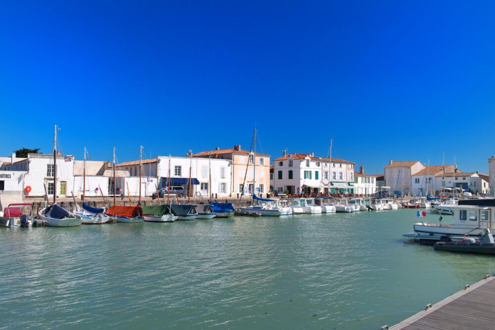 Balade en voilier port de La Flotte