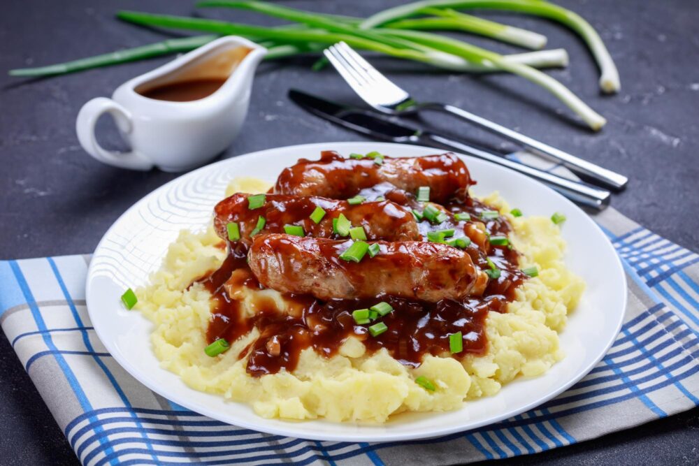 Bangers and mash