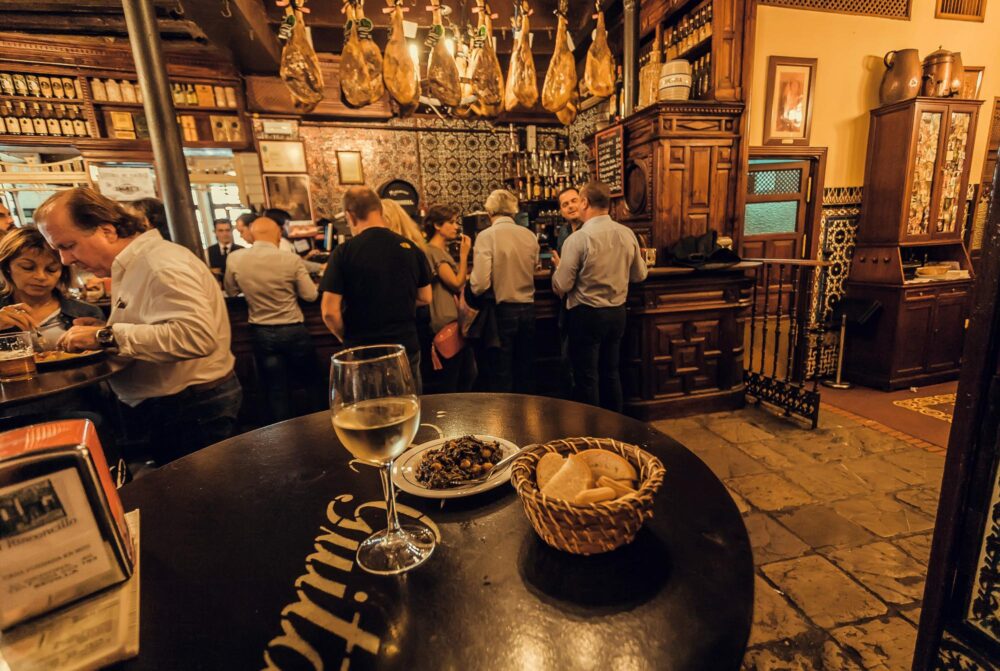 Bar à tapas à Séville