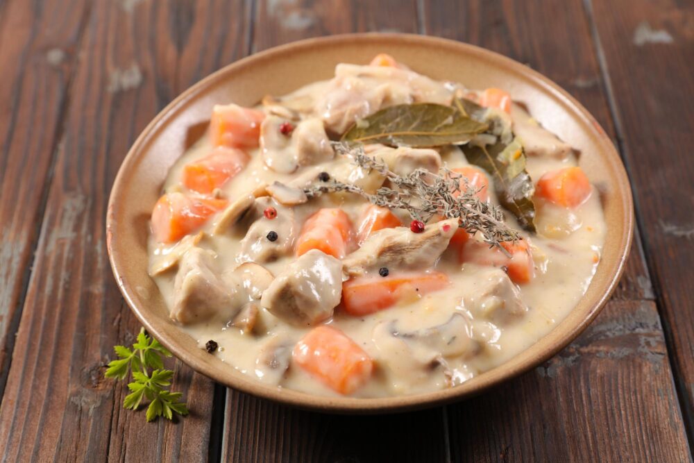 Blanquette de veau, plat traditionnel français