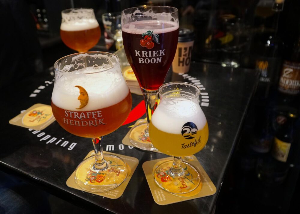 Brasserie à Bruges, Belgique