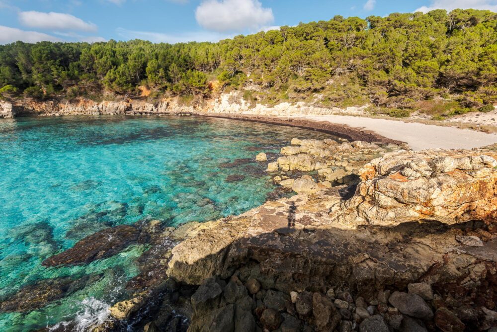 Cala Escorxada à Minorque