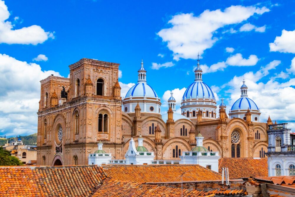 Cathédrale de l'Immaculée Conception de Cuenca en Équateur