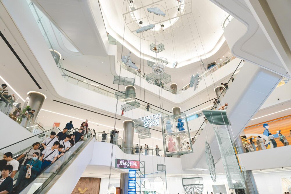 Centre commercial à Bangkok