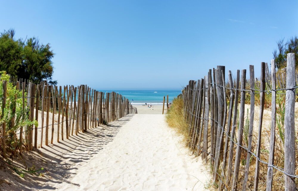 Chemin du Pas des Boeufs Île de Ré