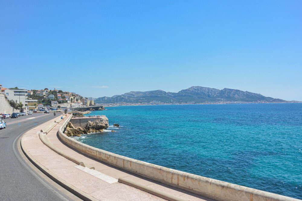 Corniche Kennedy à Marseille